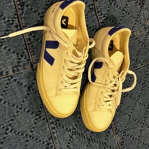 Veja Women's Sneakers in white and Blue